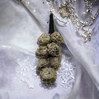 PYRITE NATURAL CRYSTAL STONE HANGING